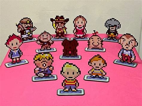 Mother 3 Sprites With Lucas Game Boy Advance Video Game Inspired