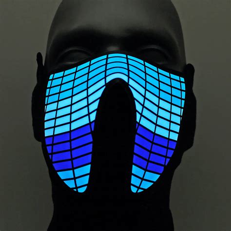 Equalizer Led Maske Leuchtmaske Air I Led Fashion Berlin