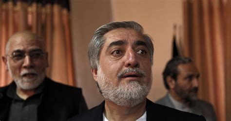 Afghan Presidential Election Heads To Abdullah Ghani Run Off