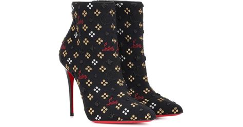 Christian Louboutin So Kate Booty Ankle Boots In Black Lyst