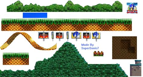 My Sonic 4 Sprite Sheet By Zack Pack On Deviantart