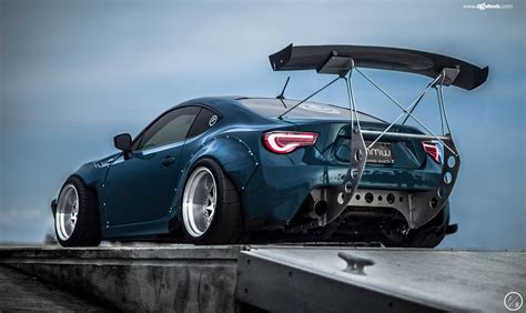 Scion Fr S With A Full Body Kit By Rocket Bunny And Aggressive Stance — Gallery