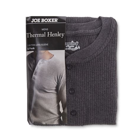 Men's Thermal Henley Shirt - Clothing, Shoes & Jewelry - Clothing - Men's Clothing - Men's Socks ...