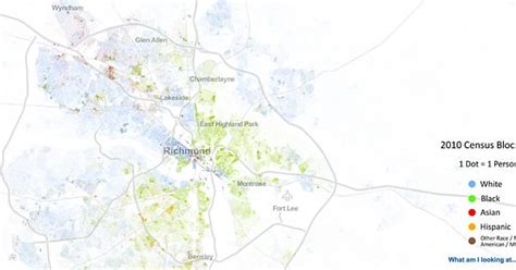 Racial Dot Map Of Richmond Imgur