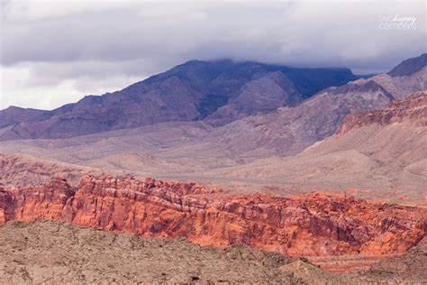 Scenic Drive Northshore Road At Lake Mead National Recreation Area