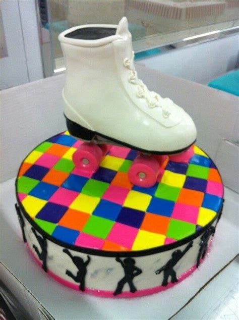 Pin By Mimi Marie On Cake Roller Skate Cake Cake Cupcake Cakes