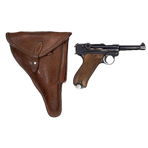 German Luger With Holster Cowan S Auction House The Midwest S 31476