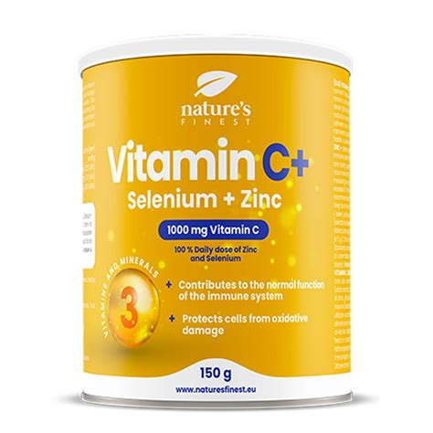 Vitamin C Selenium Zinc Complexe De Vitamines Et Minéraux En Poudre De Nutrisslim