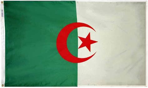 The flag was adopted on july 2, 1962. Buy Algeria - 5'X8' Nylon Flag | Flagline