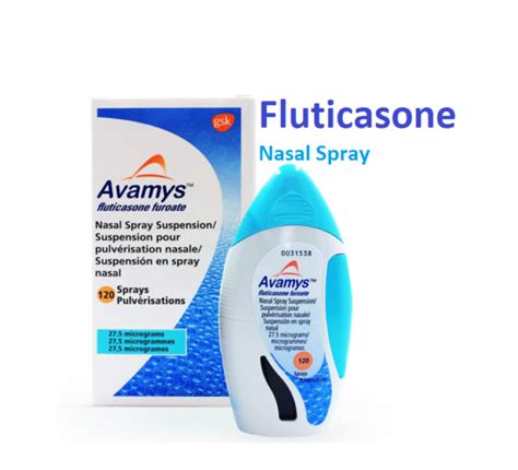 Fluticasone Nasal Spray Avamys Flixonase Uses Dose Moa Brands