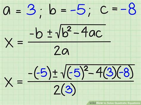 3 Ways To Solve Quadratic Equations Wikihow