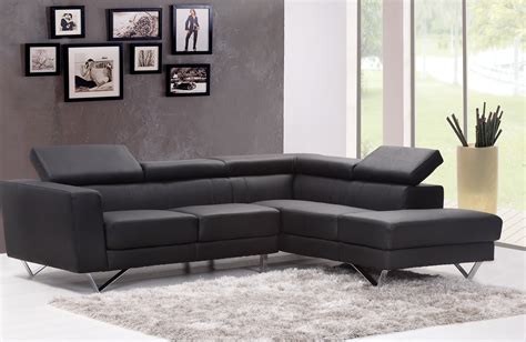 Contemporary Leather Living Room Furniture - Modern Sofa ...