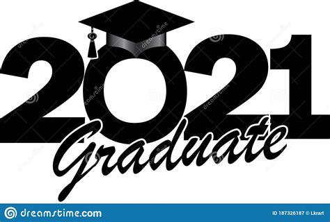Class Of 2021 Graduate Banner With Cap Sponsored Class Graduate