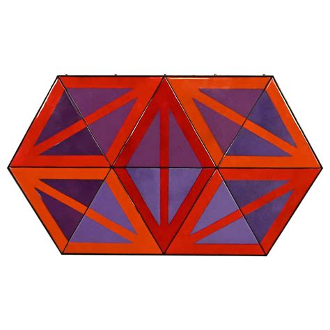 Geometric Copper Wall Sculpture For Sale At 1stdibs
