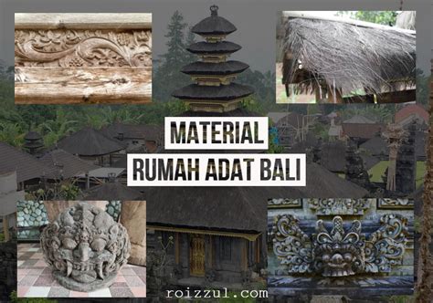 Info Unik Budaya Nama Rumah Adat Bali Roizzul Com