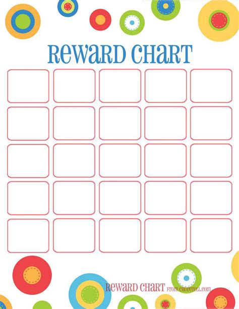Sticker Reward Chart Printable Printable Blank World