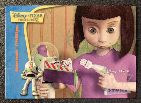 2004 Ud Disney Pixar Treasures Dpt 11 Toy Story — Hannah Phillips [actual Card] Ebay