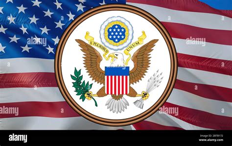 Great Seal Of The United States American Bold Eagle National Symbol