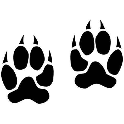 Wildcat Paw Print Logo