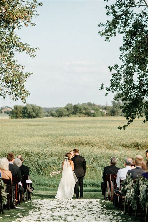 Romantic Farm Wedding In Minnesota Real Weddings