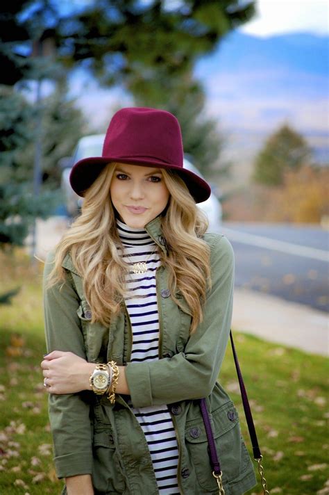 Polishedandpink Ootd Maroon Hat Outfit Hat Outfit Fall Fedora Hat Outfits Outfits With Hats