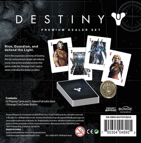 Destiny Premium Playing Card Set Toys R Us Canada