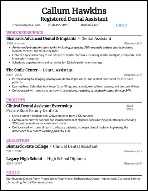 5 Dental Hygienist Resume Examples That Worked In 2022