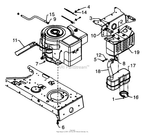 Bolens riding mower owneroperating manual 36 pages. MTD 13AF660G352 (1999) Parts Diagram for Engine ...