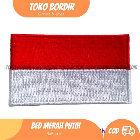 Jual Badge Merah Putih Emblem Merah Putih Bet Bed Merah Putih Shopee Indonesia