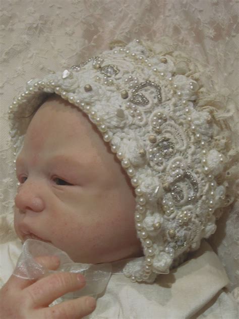 This Beautiful Baby Bonnet Was Inspired By Georgian And Vintage Baby