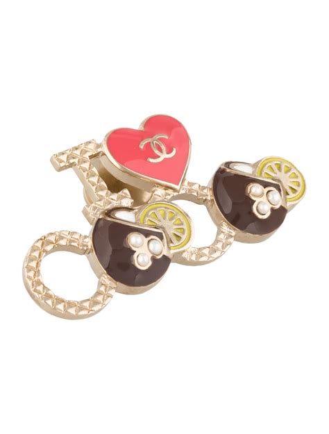 Chanel I Love Coco Pin Pins Cha174390 The Realreal