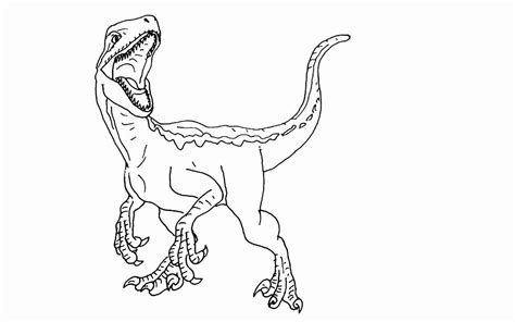 Coloriage Jurassic World Indominus Rex
