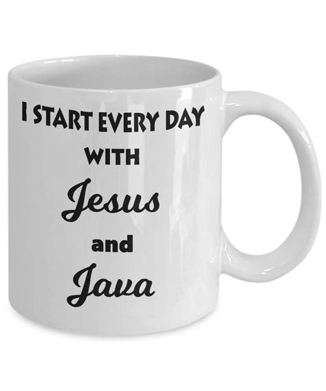 Christian Coffee Mug Jesus Coffee Ts Start Day With Jesus Cup Ebay