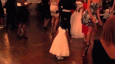 flower girl steals the show at the wedding youtube