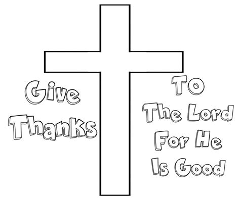 Give Thanks Coloring Pages