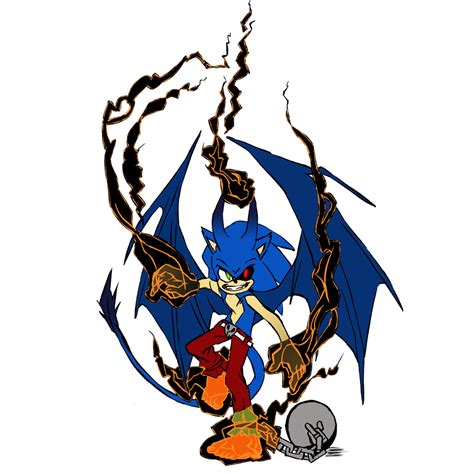 Demon Sonic By Dawnhedgehog555 On Deviantart