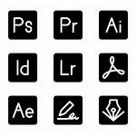 Adobe Icons Suite Logos Creative Iconos Packs