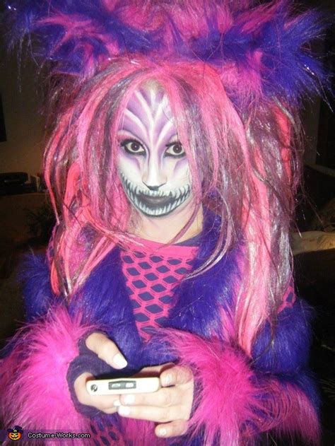 The cheshire cat is a perplexing fictitious character from lewis carroll's alice in wonderland. Homemade Alice in Wonderland Cheshire Cat Costume