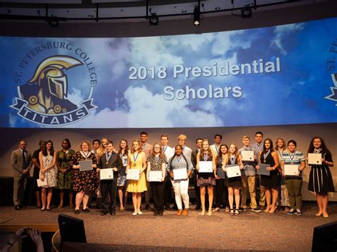 2018 Presidential Scholars Award Ceremony And Recognition Spc President