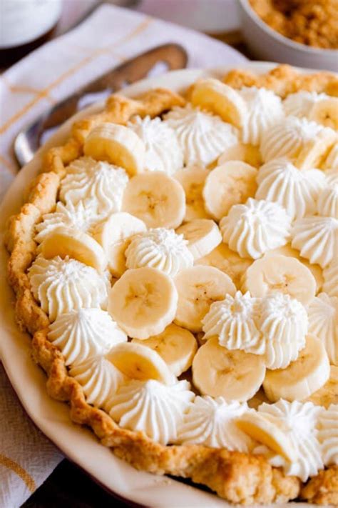 homemade banana cream pie the food charlatan