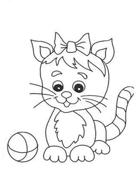Print And Download The Benefit Of Cat Coloring Pages