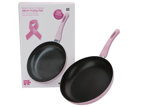 cancer pan non pink stick frying breast kitchen cookware 28cm campaign hover enlarge