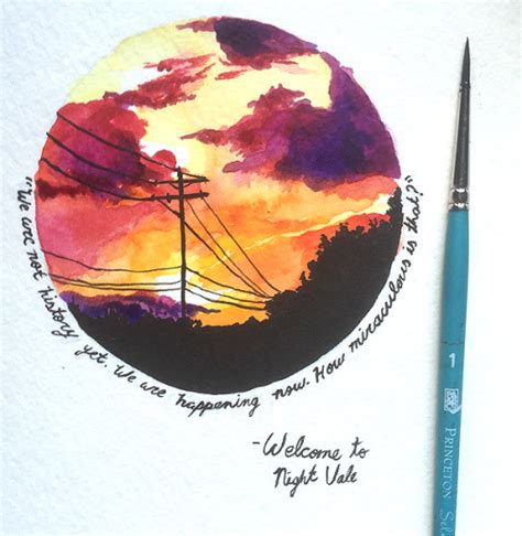 One of the best things about painting with watercolors? watercolor art on Tumblr