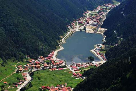 Trabzon Tourist Map With Attractions Visiting Places Turkey