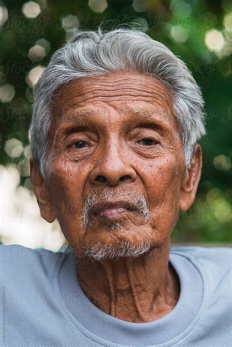 Portrait Of Asian Old Man By Stocksy Contributor Chalit Saphaphak