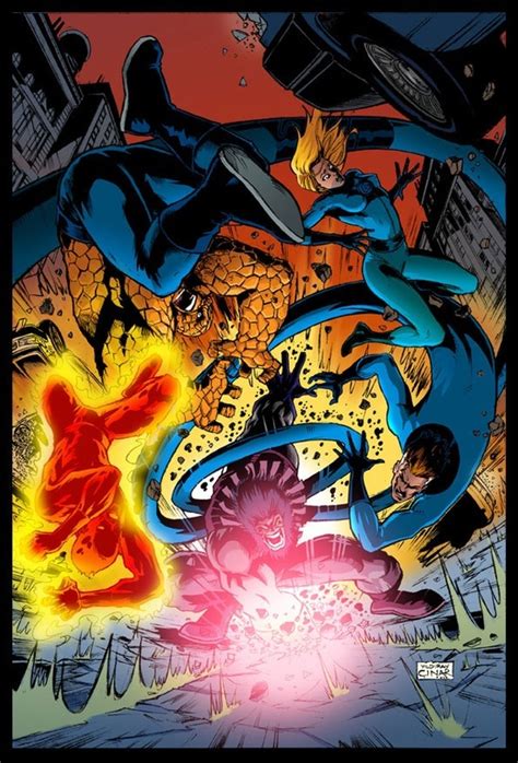 Fantastic Four Vs Blastaar By Yildiray Cinar Fantastic Four Mister