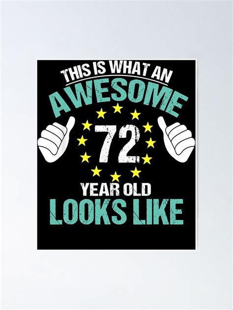 Happy Nd Birthday Funny Birthday Year Old Looks Like Poster By Cindilevinsonr Redbubble