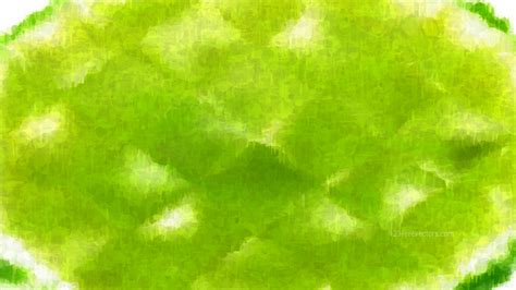 Lime Green Grunge Watercolour Background Image