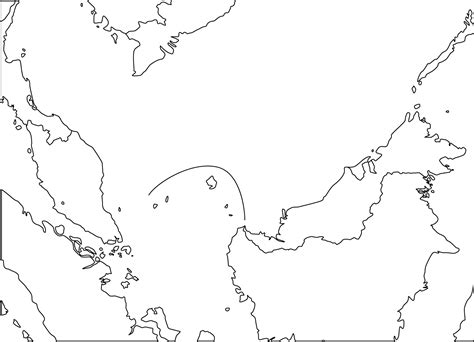 Peta Asia Tenggara Kosong Englshnat