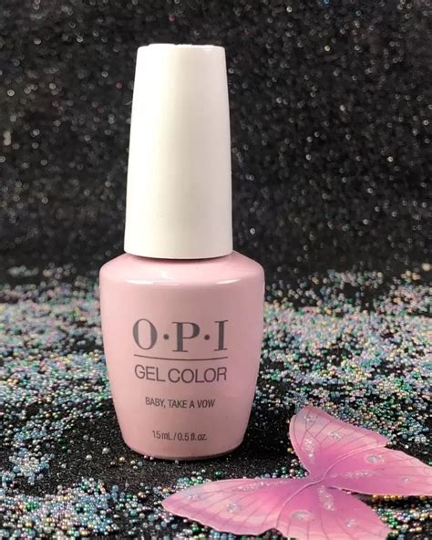 OPI Baby Take A Vow GelColor Always Bare Collection Gel Nails